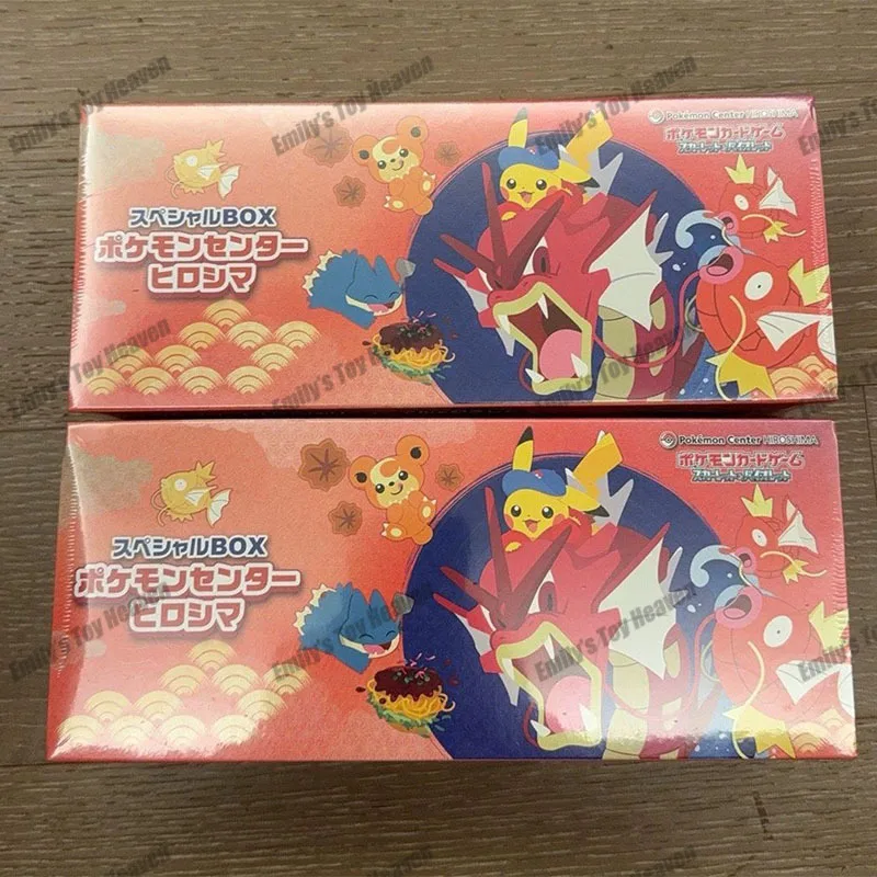 100% Original In Stock Genuine Pokemon Hiroshima Japanese Version Gift Box PTCG Limited Edition Trading Cards Collectible Game