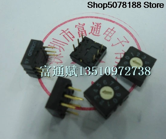 8421 Original Taiwan Yuanda DIP digital encoder RH3A-10R-V-B coding switch 0-9 bit 3:3