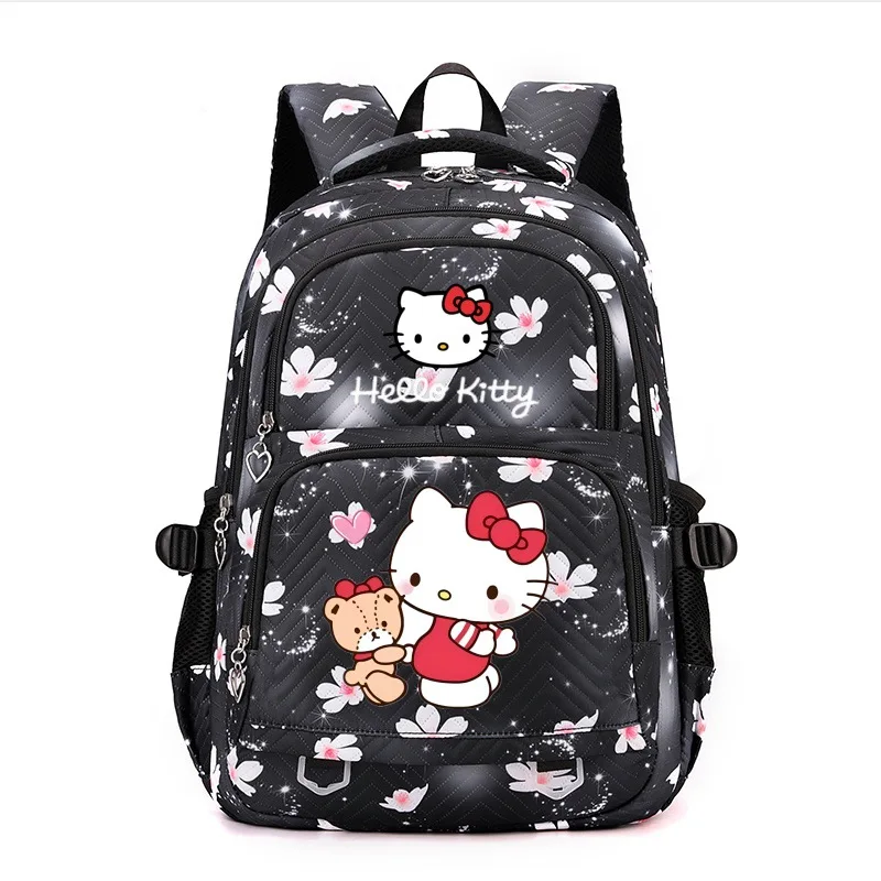 Cute Hello Kitty Backpack Boys Girls Bookbag Student Teenager Children Knapsack Schoolbag Rucksack Mochilas Birthday Gifts