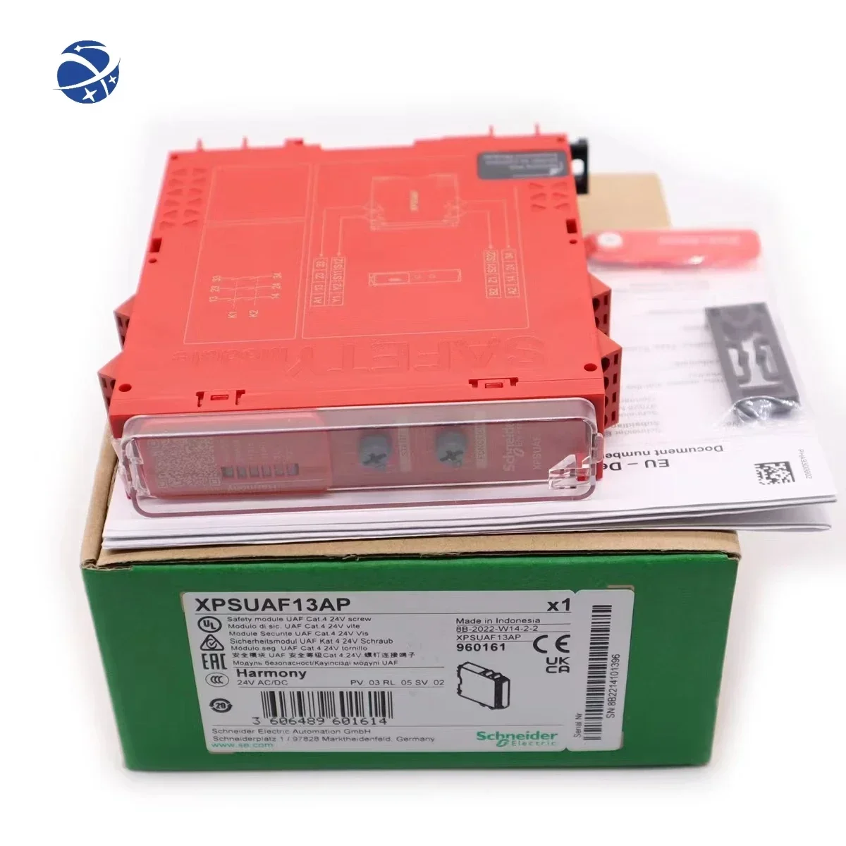 Schneiders safety module relay XPSUAF13AP 24V