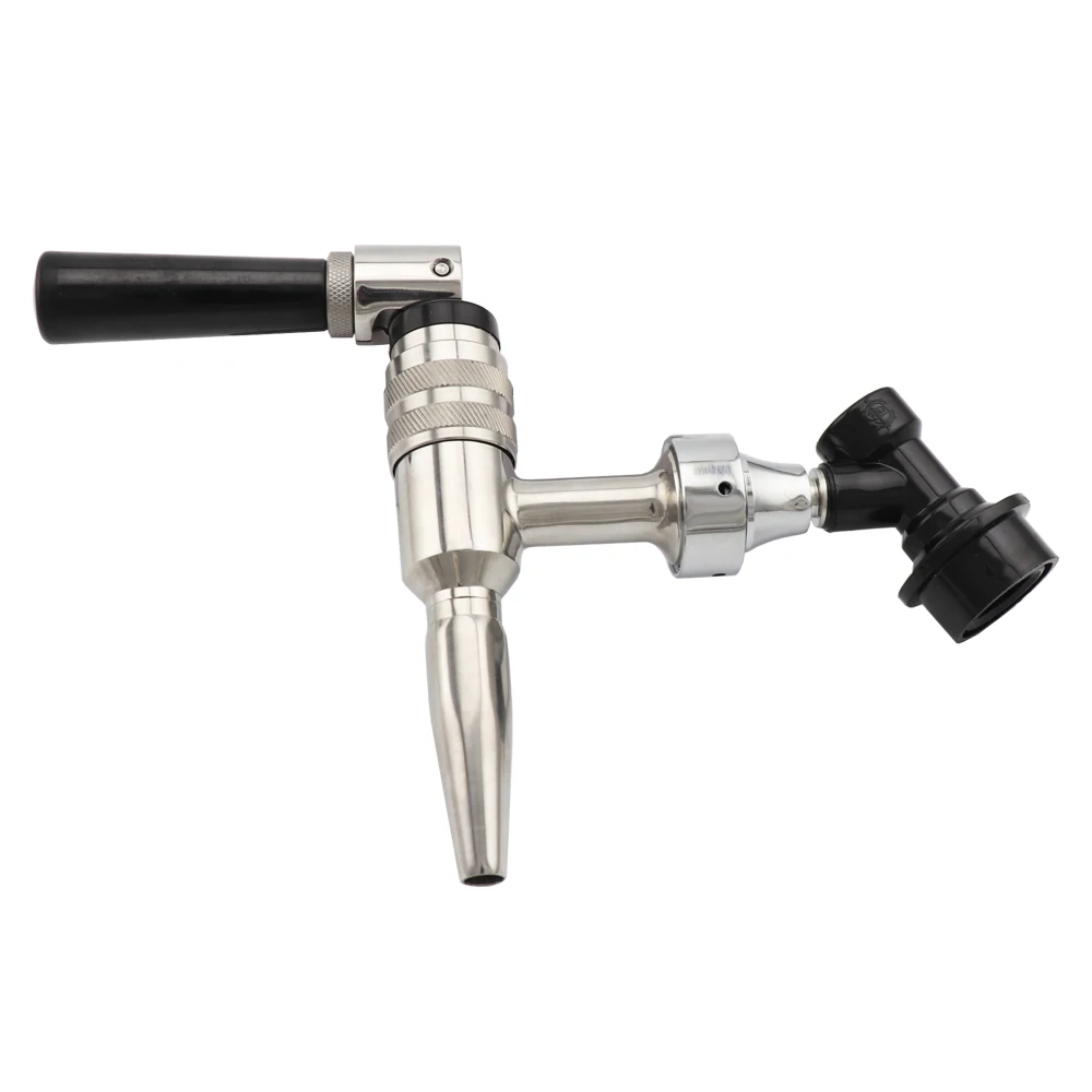 

Stout Draft Beer Faucet Stainless Steel Nitrogen Nitro Coffee Tap With Quick Adapter Ball Lock Disconnect Cornelius Corny Keg