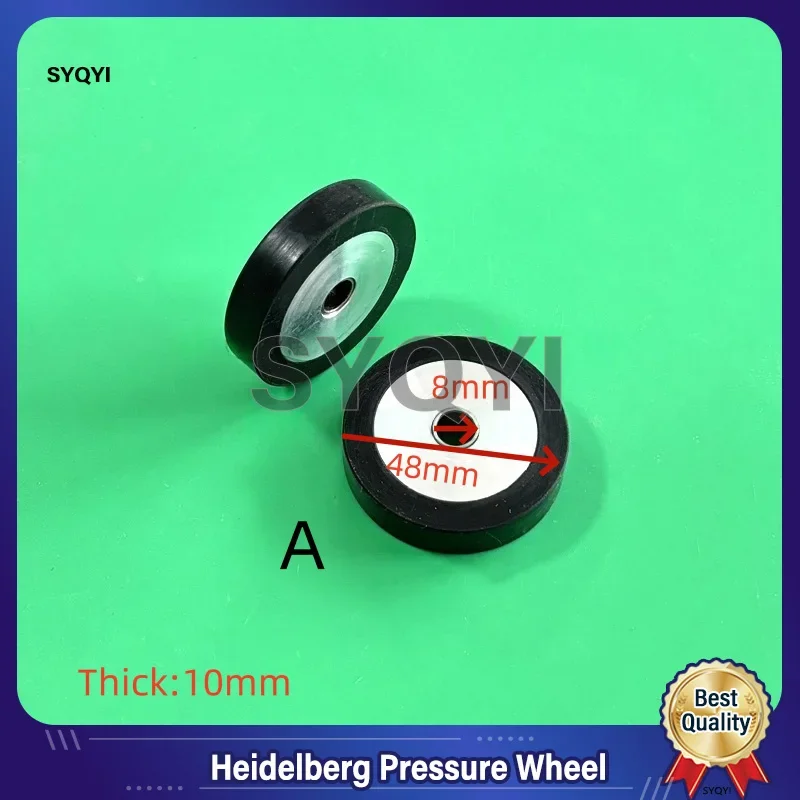 Paper Feed Roller  Pressure Wheel for Heidelberg SM74 SM102 Printing Press