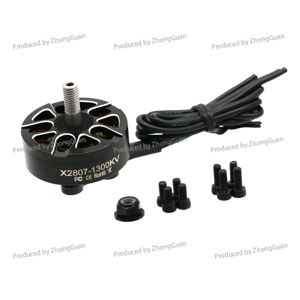 X2807 1300/1500/1700kv Brushless Motor Multi-axis Fixed Wing Aircraft Motor Model Aircraft Accessories