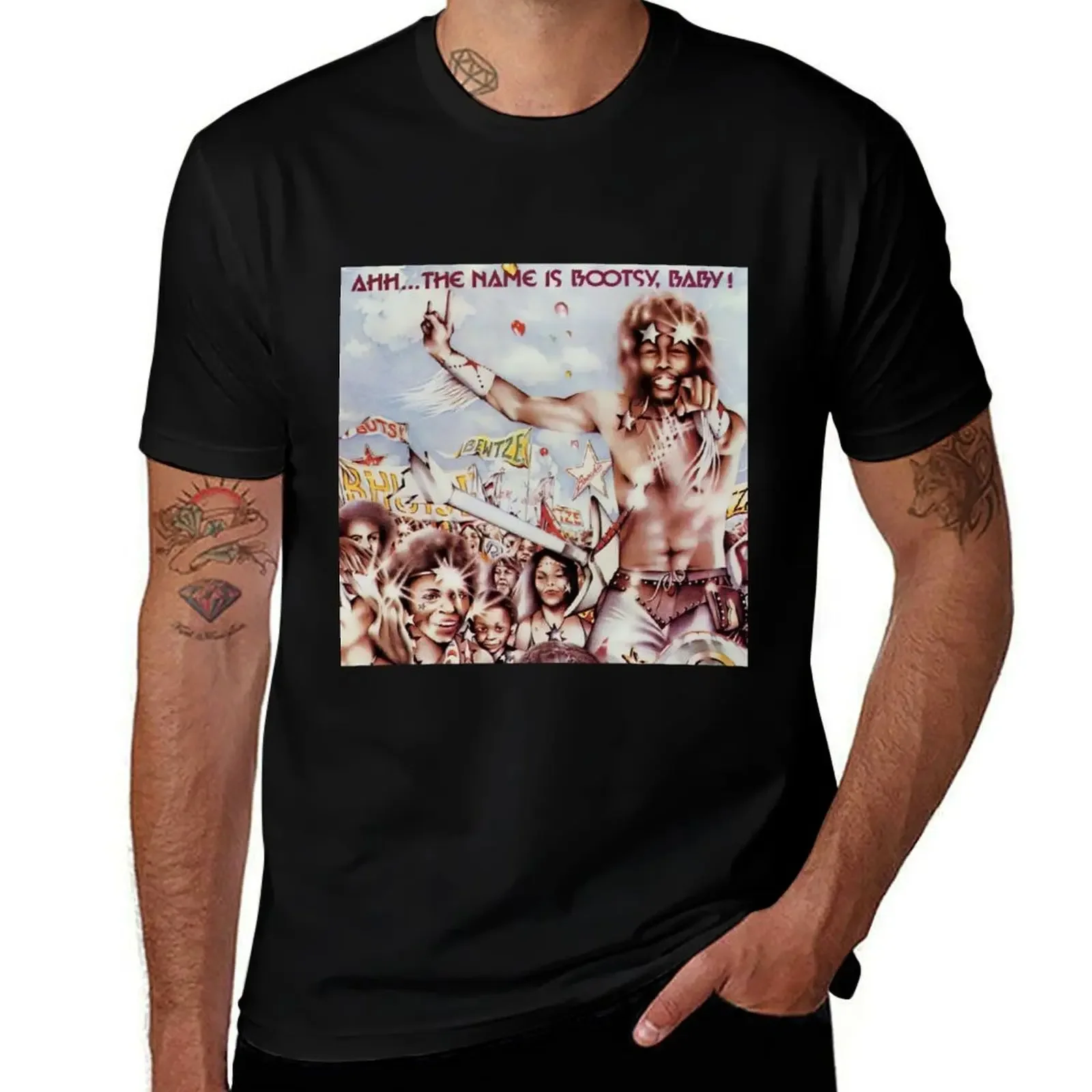 Bootsy T-Shirt plus sizes graphics plain t shirts men