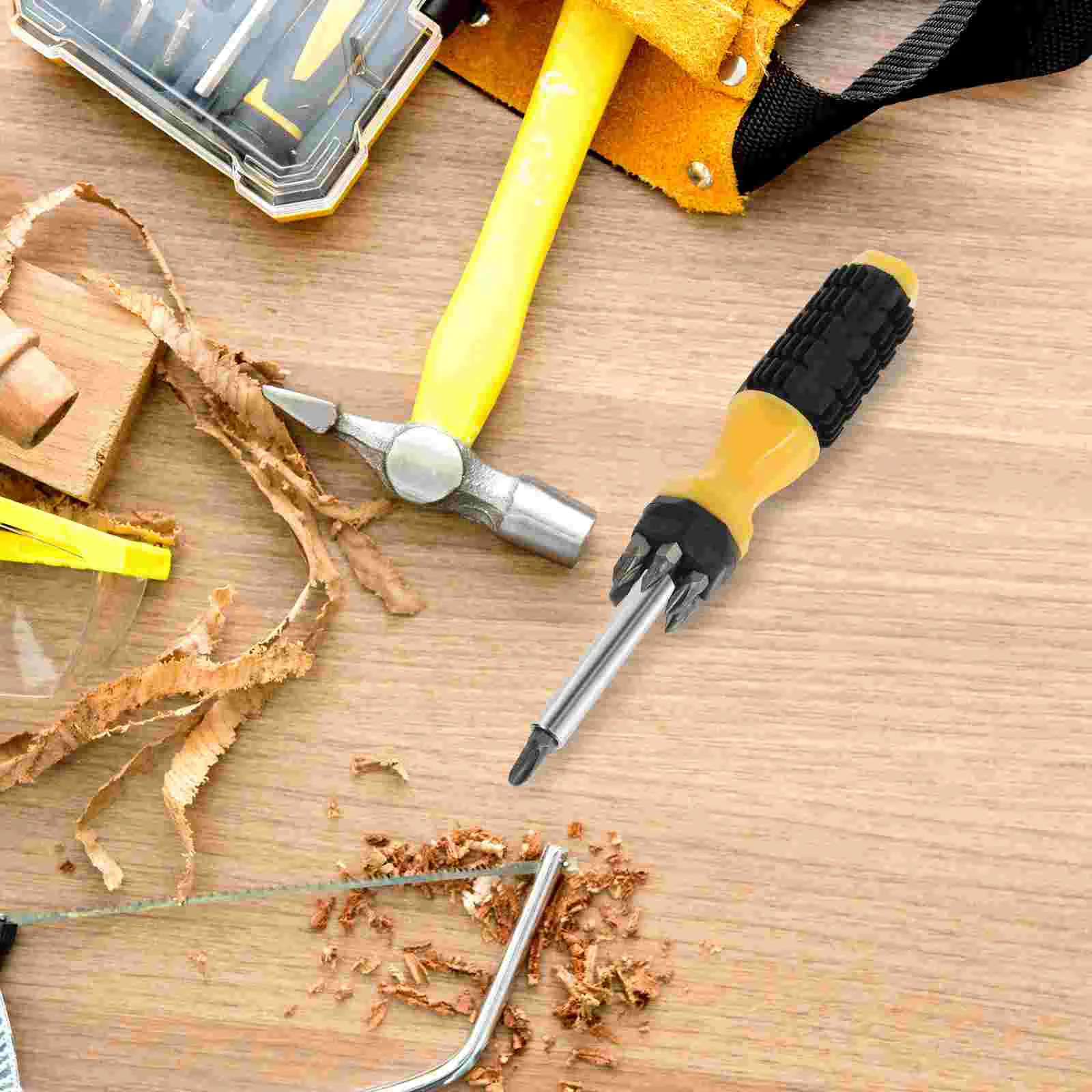 Money Hiding Artifact Small Hide Screwdriver Container Containers Set Safe Storage Holder for Cash Secret Metal Hidden Case