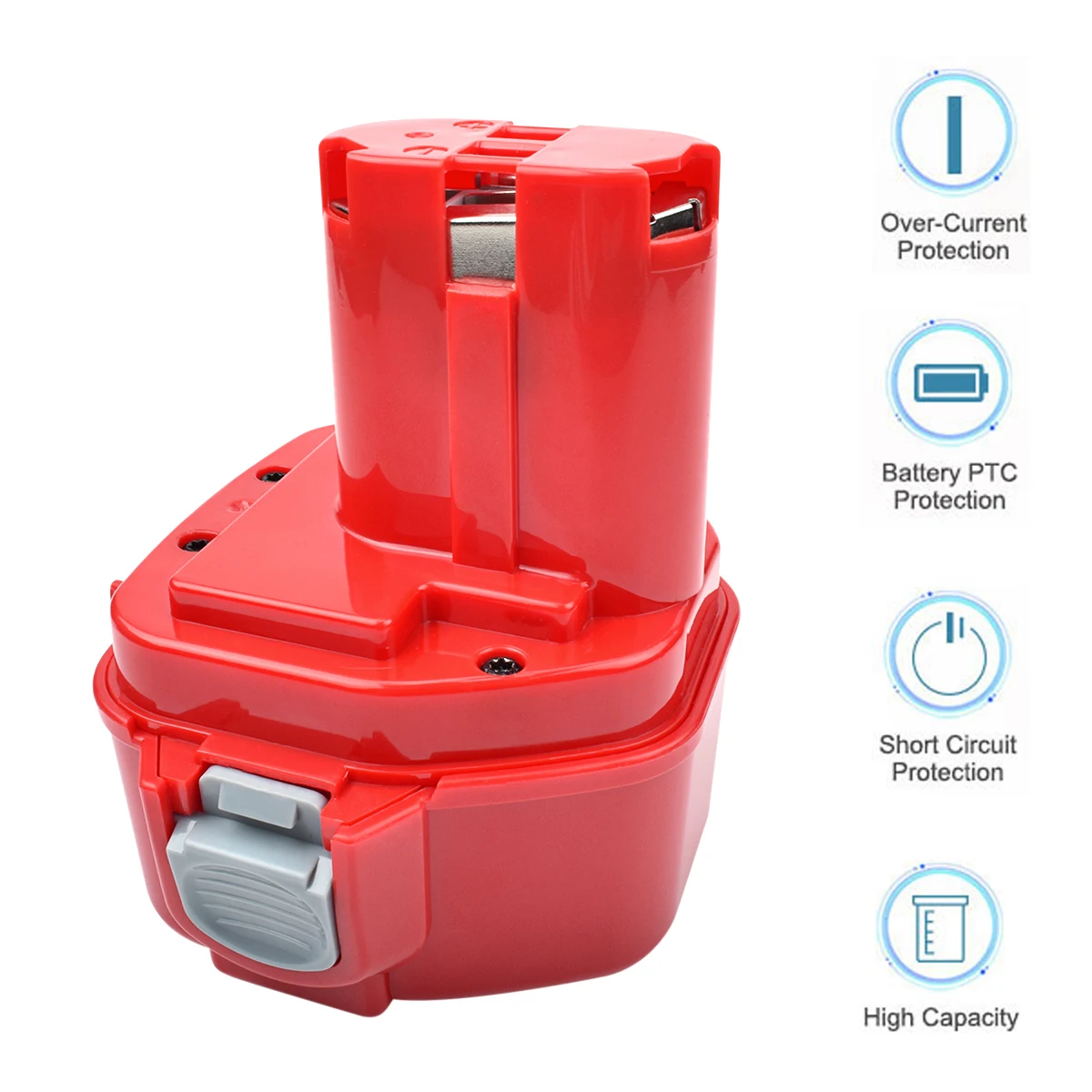 🛒 12 فولت 4.5Ah لماكيتا 12 فولت ni-mh بطارية PA12 1220 1222 1233 1200 1234 1235 1235B 1235F 1235A مفك البطارية 🏆