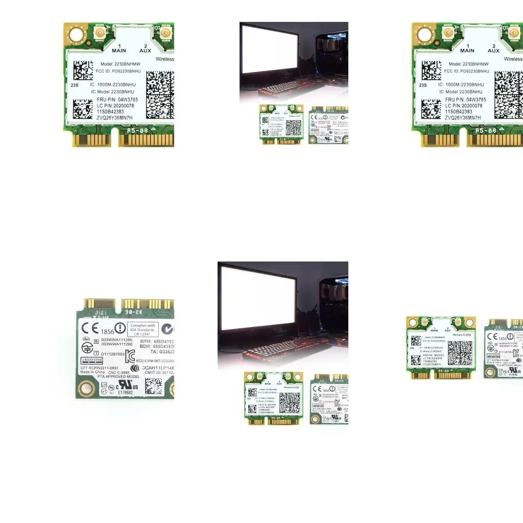  Wifi Card 2230 2230BNHMW Wireless BT4.0 04W3765 for  Y400 Y500 Y410P-E431