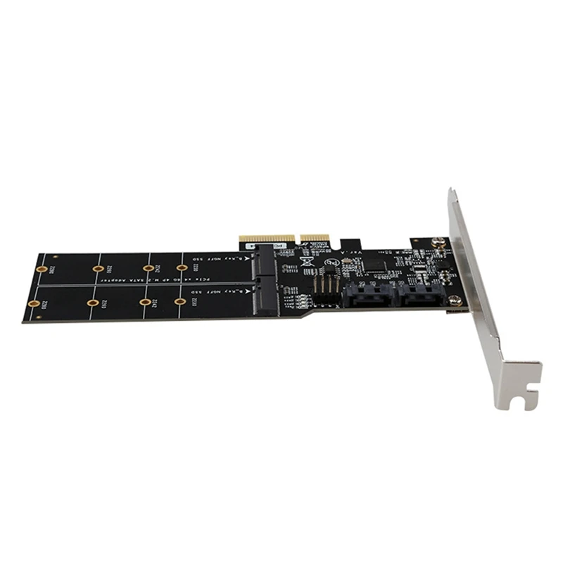 칩 어댑터 카드, PCIE3.0 X4 to 2 포트 M.2 B-KEY 확장 카드, PCIE3.0 X4 to 2 포트 SATA3.0 어댑터 카드, ASM1164