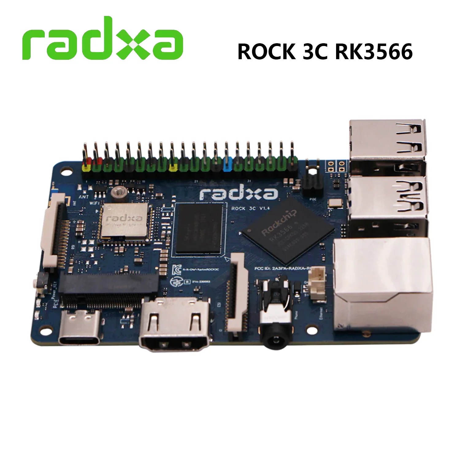 Imagem -05 - Radxa-placa de Desenvolvimento Rk3566 Wi-fi 6c Rk3566 Quad Core Braço Cortex-a55 Placa Única Computador Substituição pi Framboesa