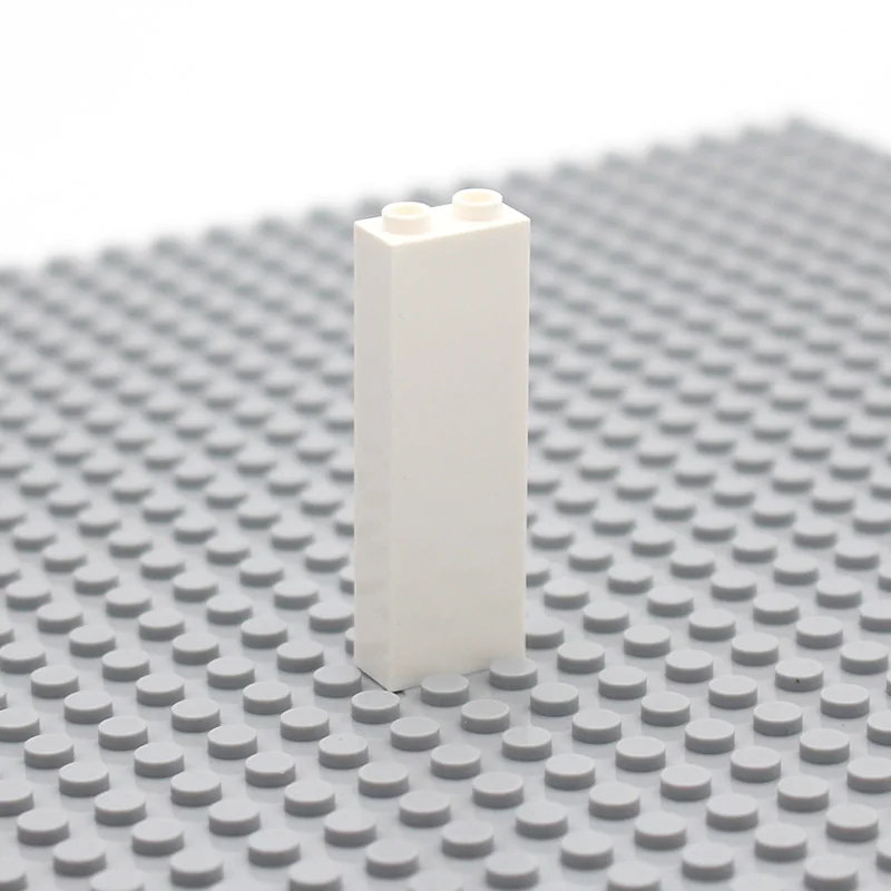 40pcs MOC Brick Parts 2454 Brick 1x2x5 Blocked Open Studs or Hollow Studs Classic Piece Building Block Toys Accessory
