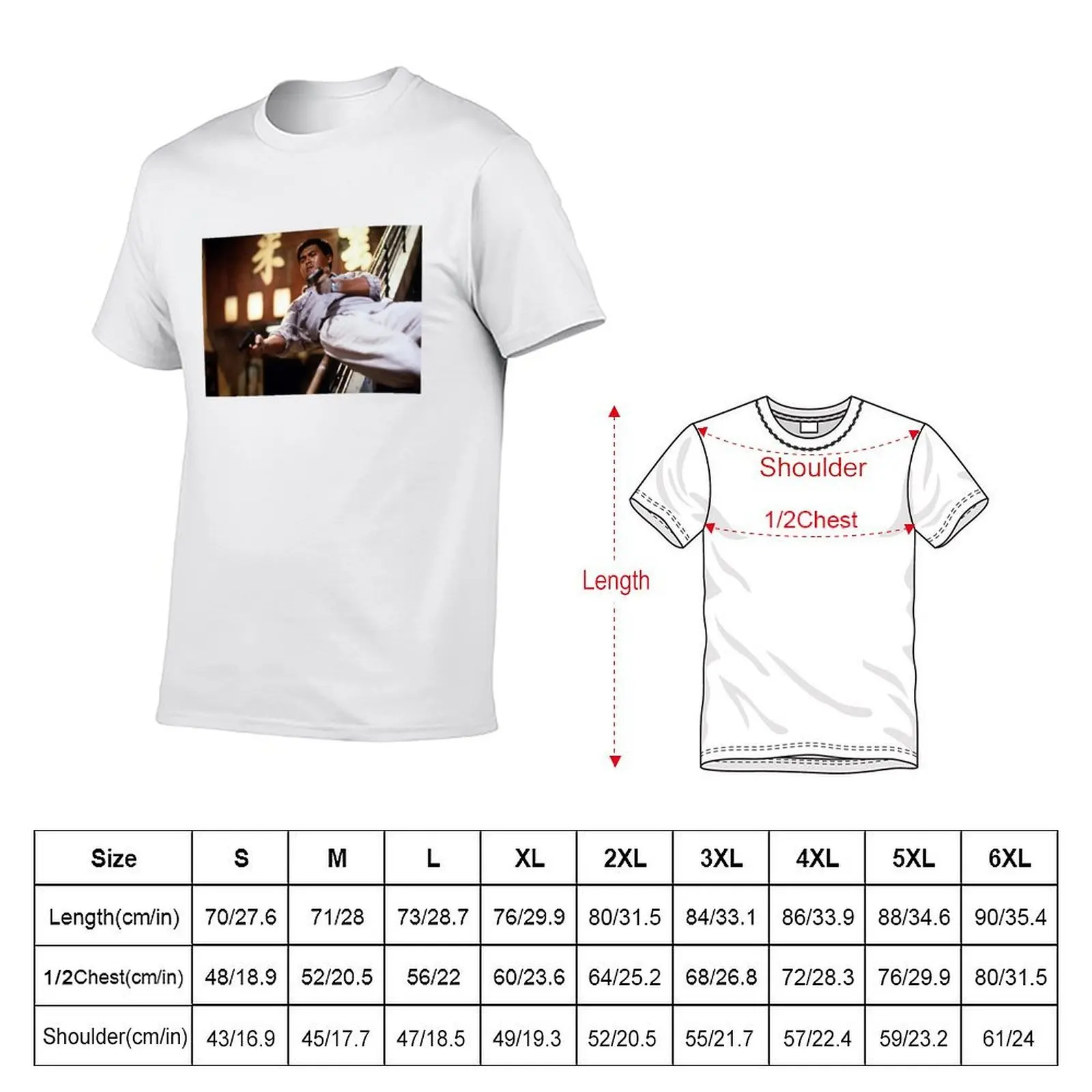 Hard Boiled Akimbo T-Shirt men t shirt cotton 100% essential t shirt T-Shirt