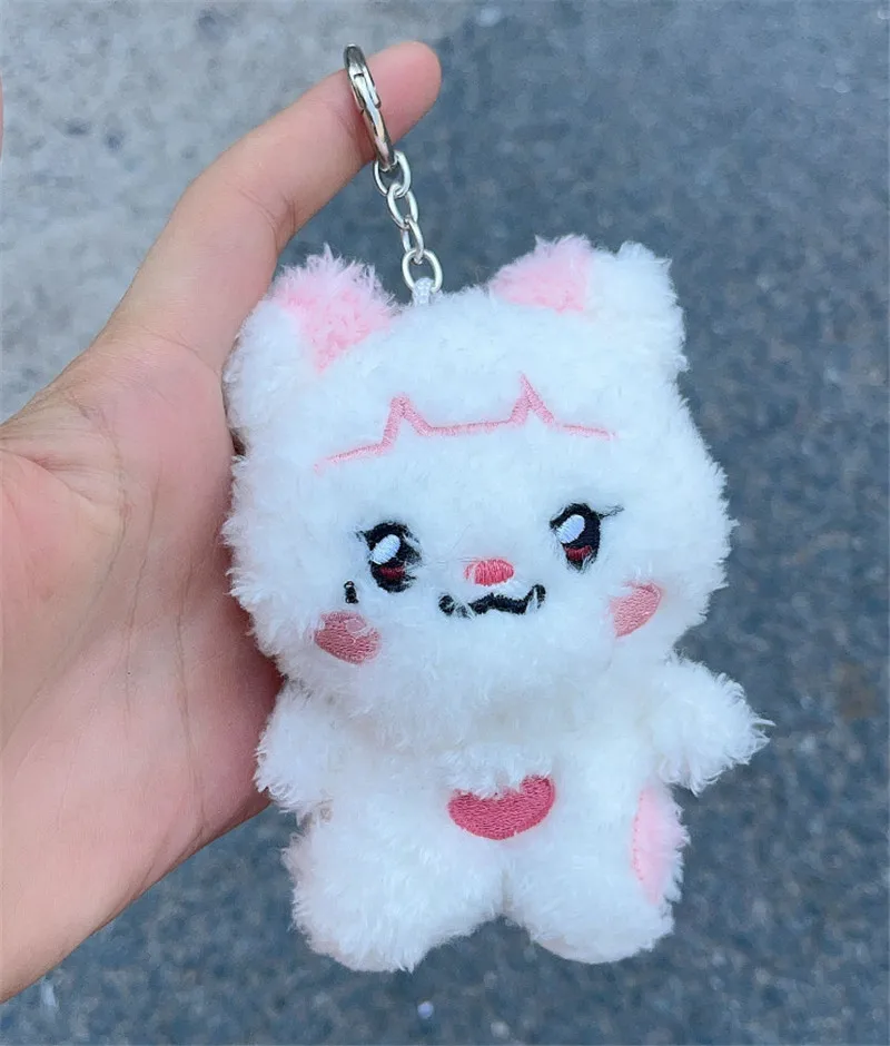 New Kpop Korean Soyeon Minnie Miyeon Yuqi Plush 12CM Keychain Pendant Cartoon Car Bag Accessories Keyring Lovely Figures 15CM - view 3