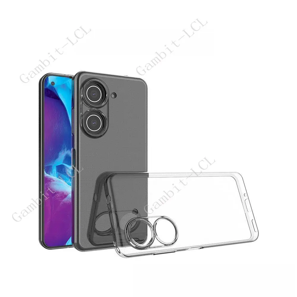 Anti-Falling Case For ASUS Zenfone 9  Soft Silicone TPU Original Back Cover On Zenfone9 AI2202-1A006EU Phone Slim Shockproof 