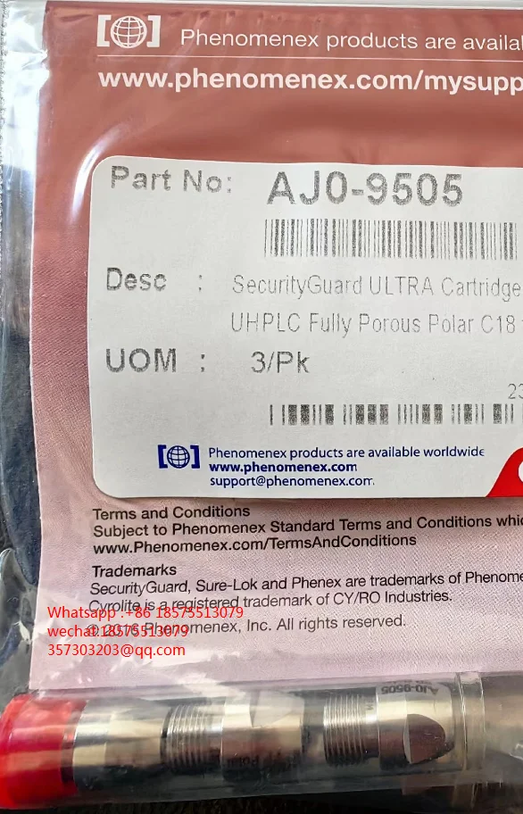 For PHENOMENEX AJ0-9505 AJ0-9502 AJ0-9298 AJ0-9000 Guard Post ID 2.1mm 1 Piece