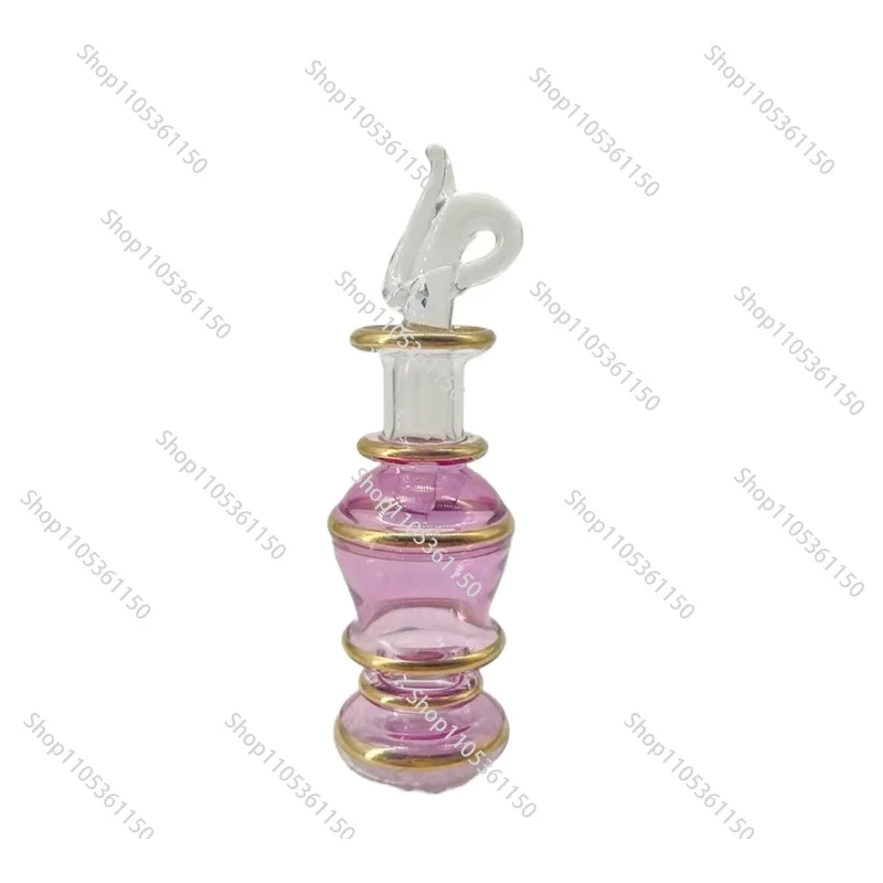Perfume Essential Oil Bottle, Egypt 5cm Fragrance Bottle, Aromatherapy Diffuser Glass Decoration, Travel Souvenir, Birthday Gift