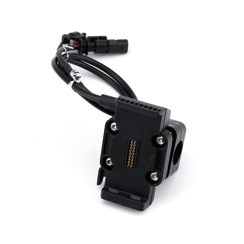 AS57-Universal Power Basis Telefon Navigation Halterung Netzteil Drahtlose Lade 12Mm/22Mm Roll Bar Basis