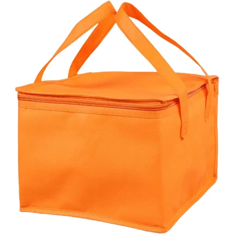 Thickened Aluminum Foil Cake Thermal Bag Portable Large Capacity Handheld Cooler Tote For Takeaway Food Insulated Storage Bag