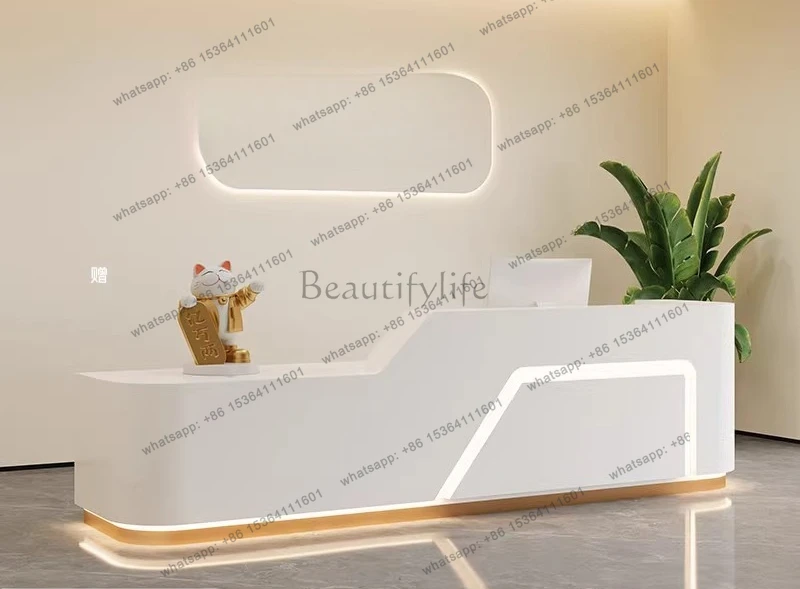 Reception checkout page Beauty salon Clothing shop Training institution Billiards hall Painting front desk