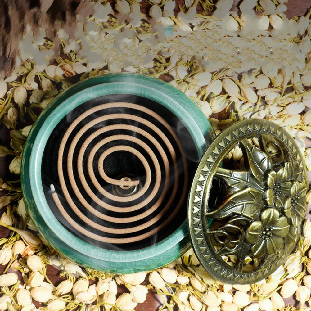 10Pcs High Temp Resistant Fireproof Incense Coil Holder Pads Reusable Insulating Burner Mats Fireproof Insulation Mat