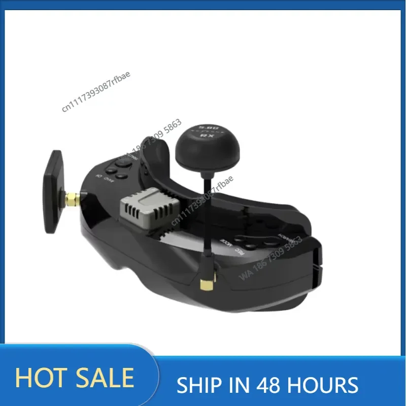 SKYZONE SKY020 5.8Ghz 48CH RC Gog Gles Support 2D/3D in Head Tracker Fan for RC Racing Accessories