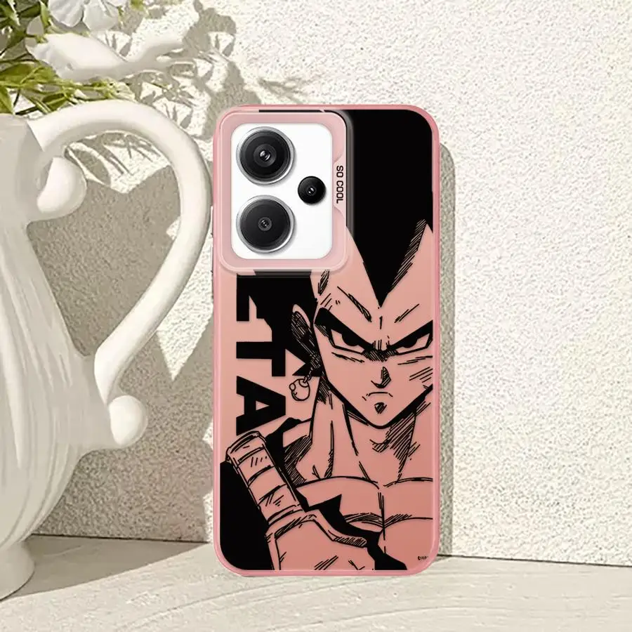 حافظة دراغون بول جوكو VS فيغيتا لهاتف شاومي ريدمي 13 A3x 13C A4 12C 12 14C A1 A3 A2 Plus غلاف ناعم #4