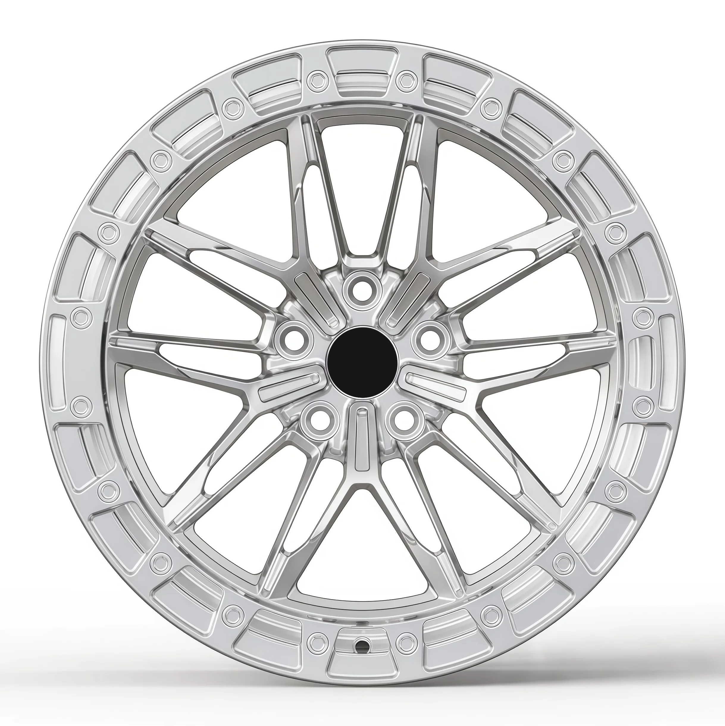 KYKY جنوط Beadlock مقعرة عميقة 5x115 6x139.7 5x120 15 17 18 بوصة عجلات سباق السحب لدودج تشالينجر الجحيم القط