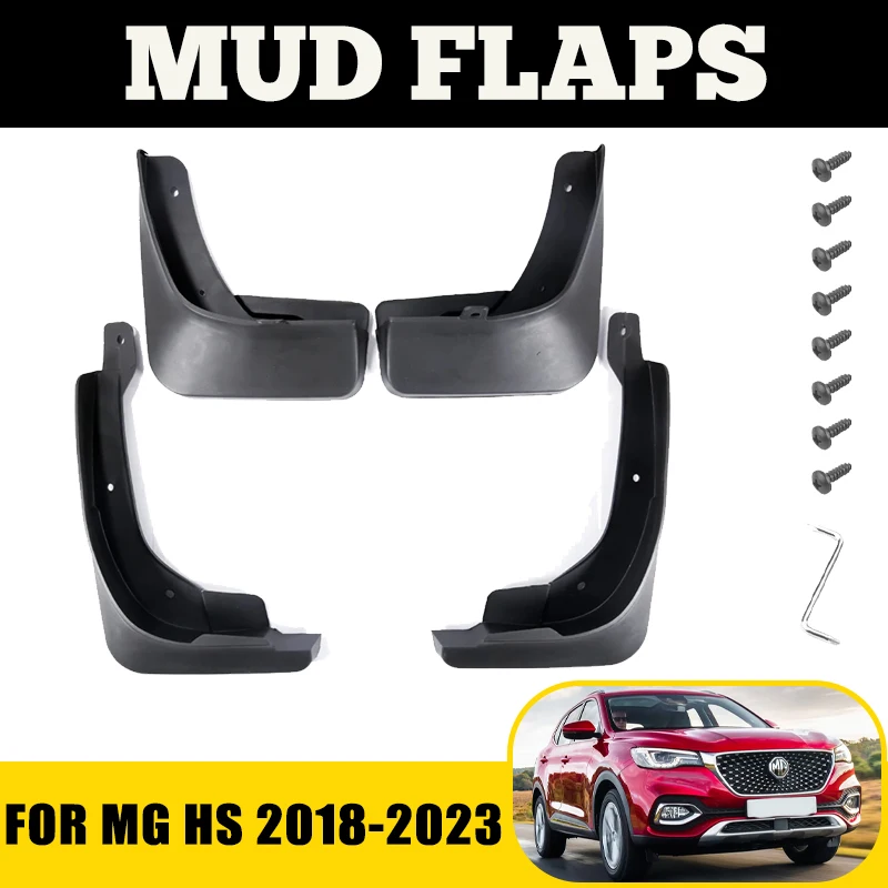 

Mudguards For MG HS MGHS AS23 EHS Pilot 2018-2023 2019 Tire 4pcs Fender Mudflap Mud Guard Splash Flaps Car Accessories Auto Mud