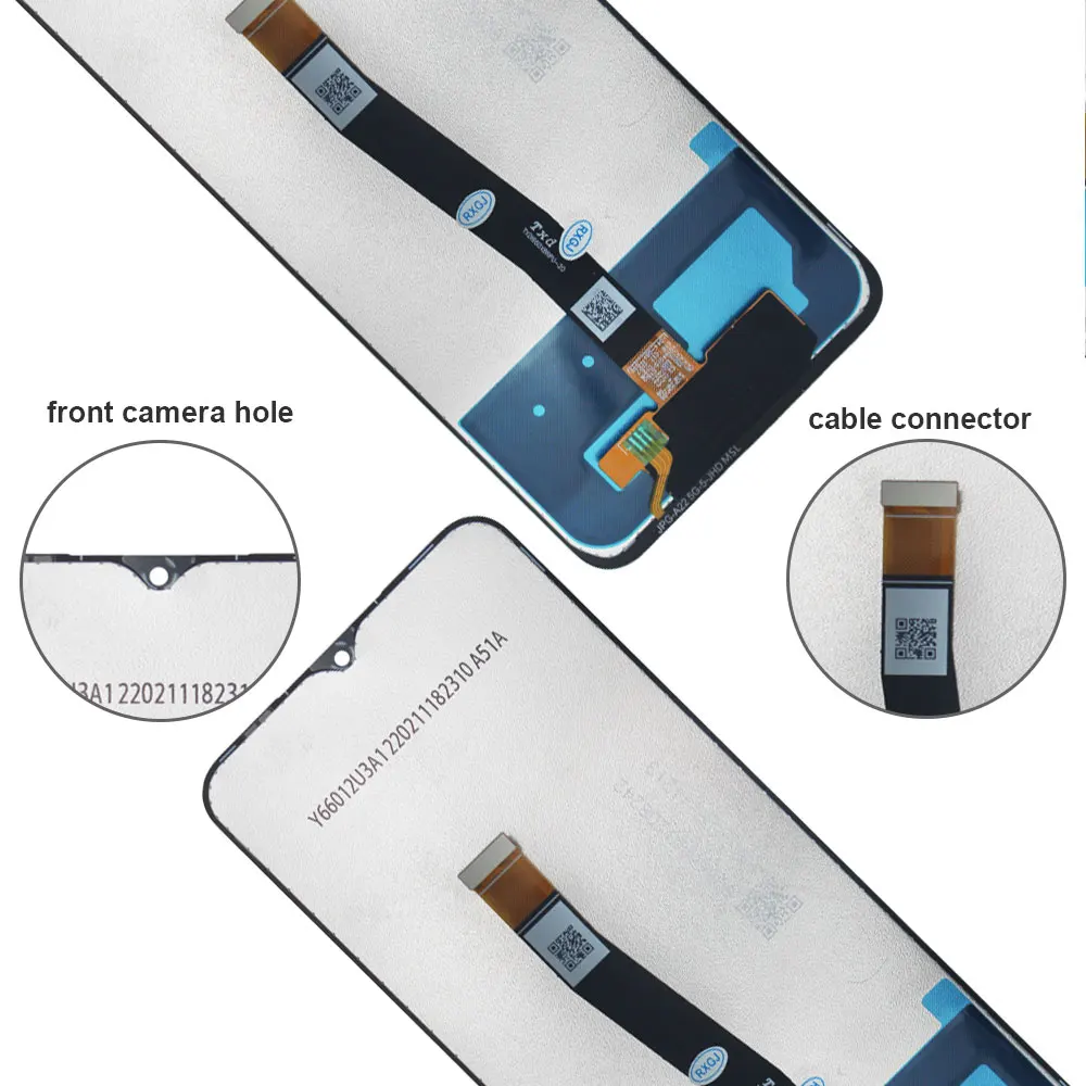 Wyświetlacz LCD do Samsung A22 5G, ekran dotykowy, digitizer, kompletny moduł z ramką do telefonu Samsung A226 A226B. — zdjęcie produktu 5