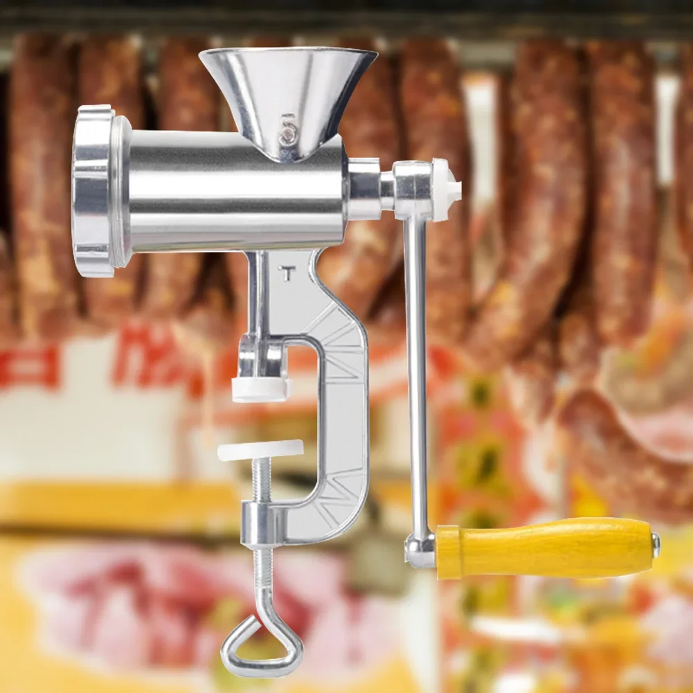 Multifunctional Meat Grinding Machine Cooking Tools Portable Sausage Noodles Grinder Hand Crank Accessories Kitchen Supplies