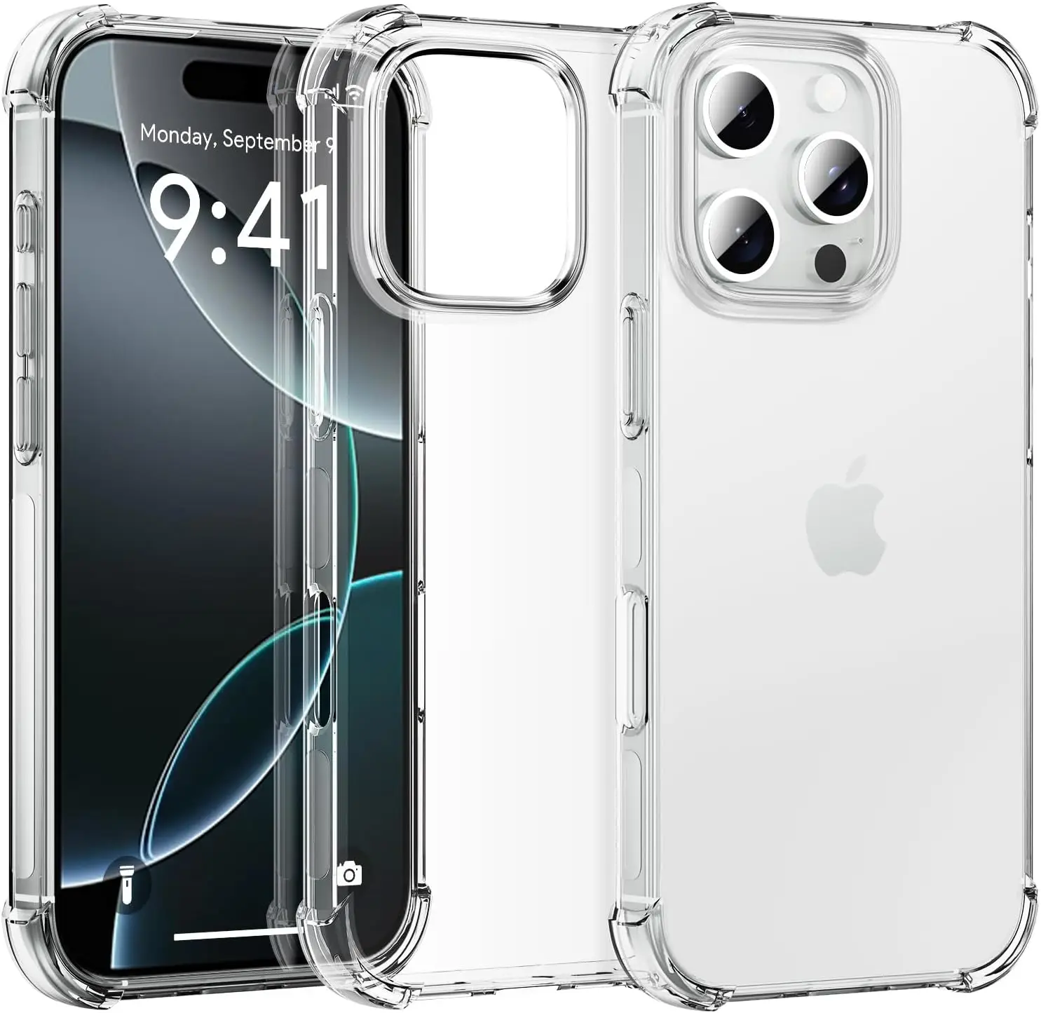 

3D Airbag Silicone Case for iPhone 16E 16 15 14 Plus 13 12 Mini 11 Pro Max Case Shockproof Flexible Scratch Resistant Soft Cover