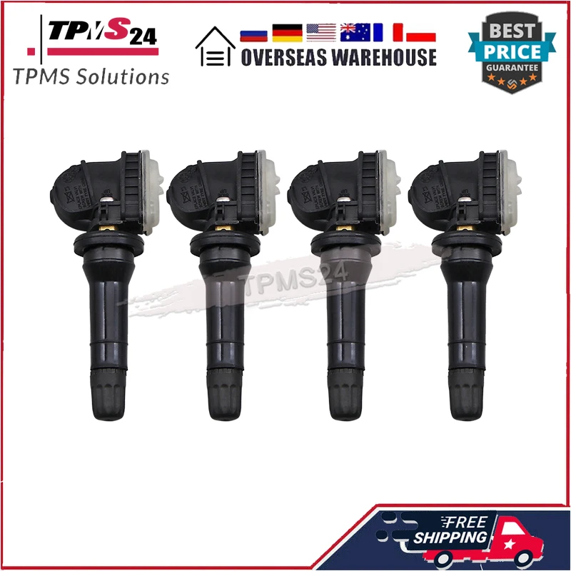 4Pcs Tire Pressure Sensor Monitoring System TPMS 01732445 433MHZ For Geely