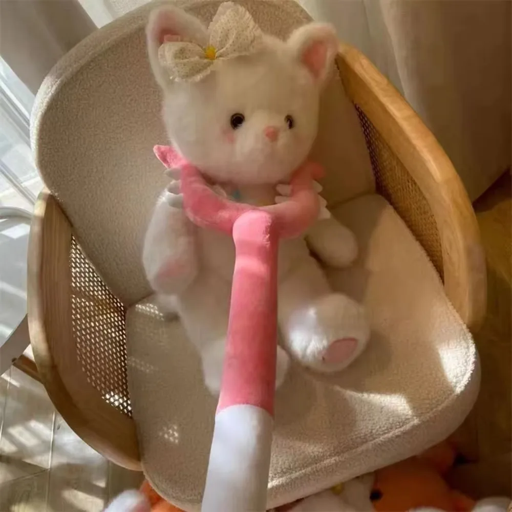 أنيمي عصا لعبة أفخم القط دعابة شوكة شكل 70 سنتيمتر مضحك القط عصا طويلة الكلب ألعاب تفاعلية للأطفال #2