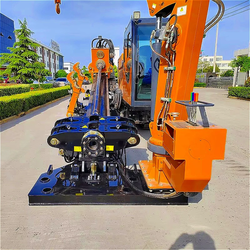 HDD Guided Boring Rig Horizontal Directional Drill with Automatic Depth  Pitch Control Grade Sensitive Installations Customized