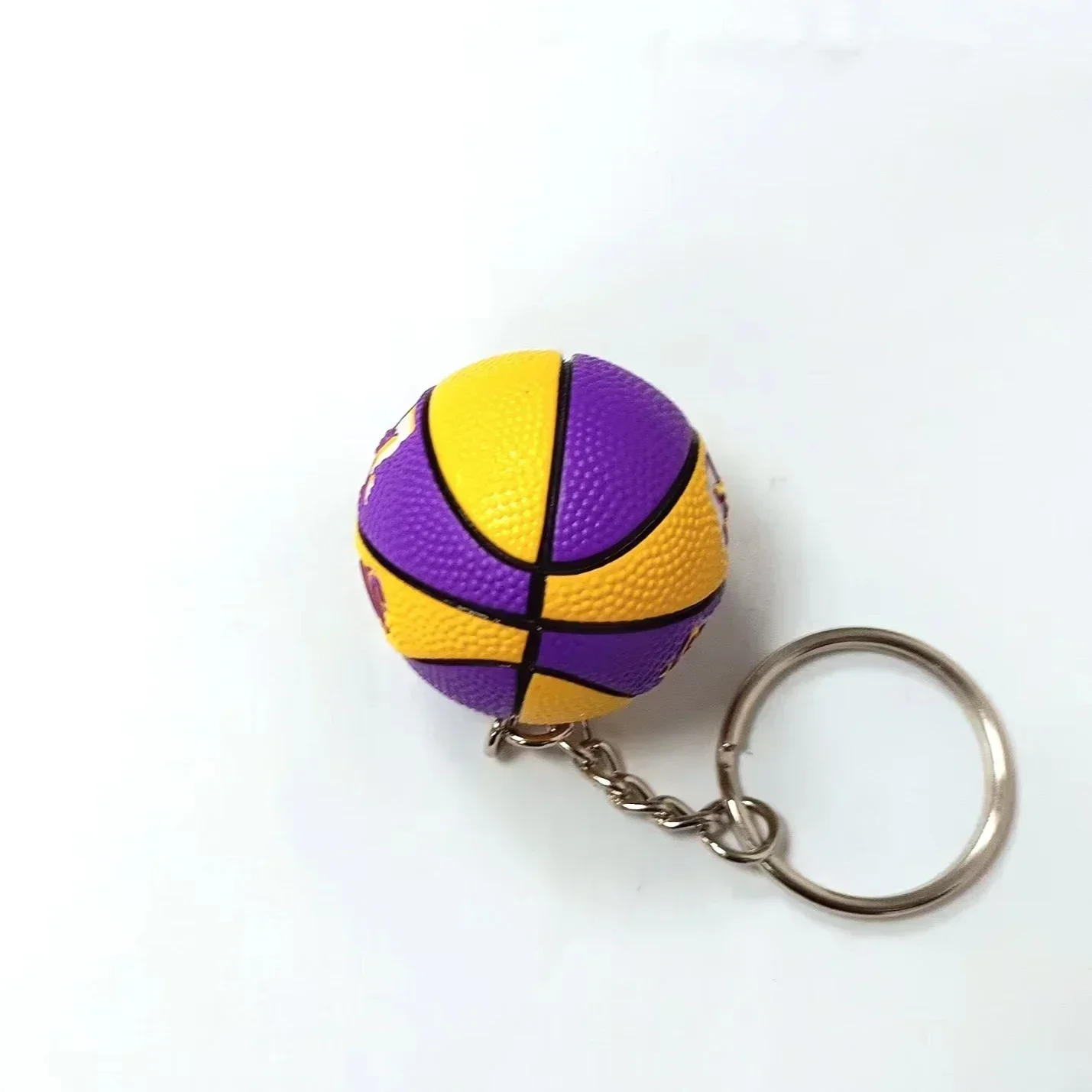 3D Basketball Model Keychain Sports Fans Championship Trophy Souvenir Pendant Automobile Decoration Collection Men Gifts Keyring