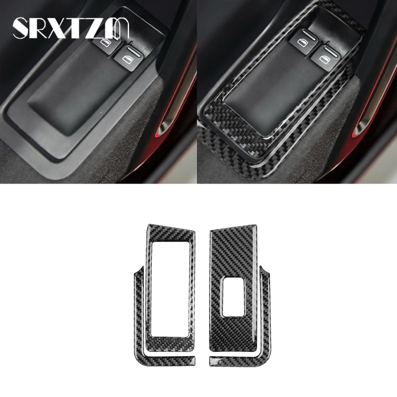 

Автомобильные наклейки на дверь и окно, крышка переключателя, отделка, углеродное волокно для Volkswagen Beetle 2012-2019, защита, автомобильные аксессуары