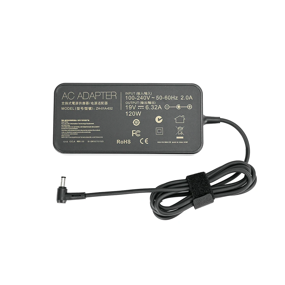 

19V 6.32A 5.5*2.5mm 120W Laptop Adapter AC Power ForToshiba Satellite For Asus PA-1121-28 N750 N500 N53S G50 N55 Chargers