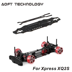 Kit di aggiornamento in alluminio in fibra di carbonio per Xpress XQ2S 1:10 RC Touring Car