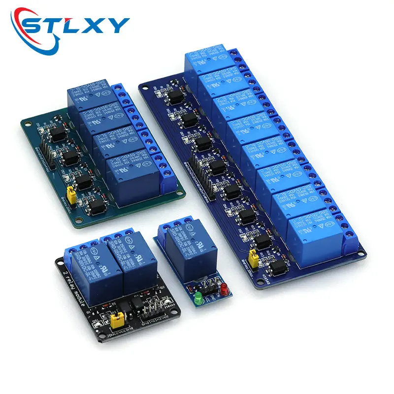 5 فولت 12 فولت 1 2 4 6 8 قناة وحدة التتابع مع optocoupler التتابع الناتج 1 2 4 6 8 طريقة وحدة التتابع لاردوينو في المخزون