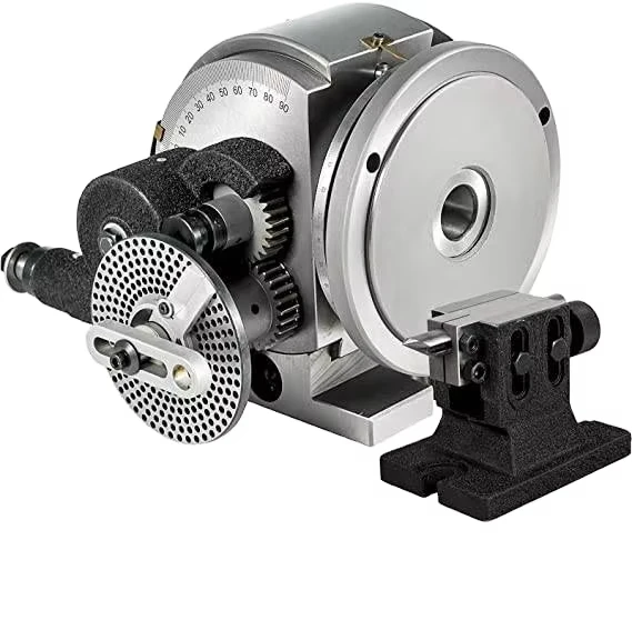 Diameter 100 125 130 mm Three or four jaw chuck Center height 100 mm Tailstock numerical control Milling indexing head
