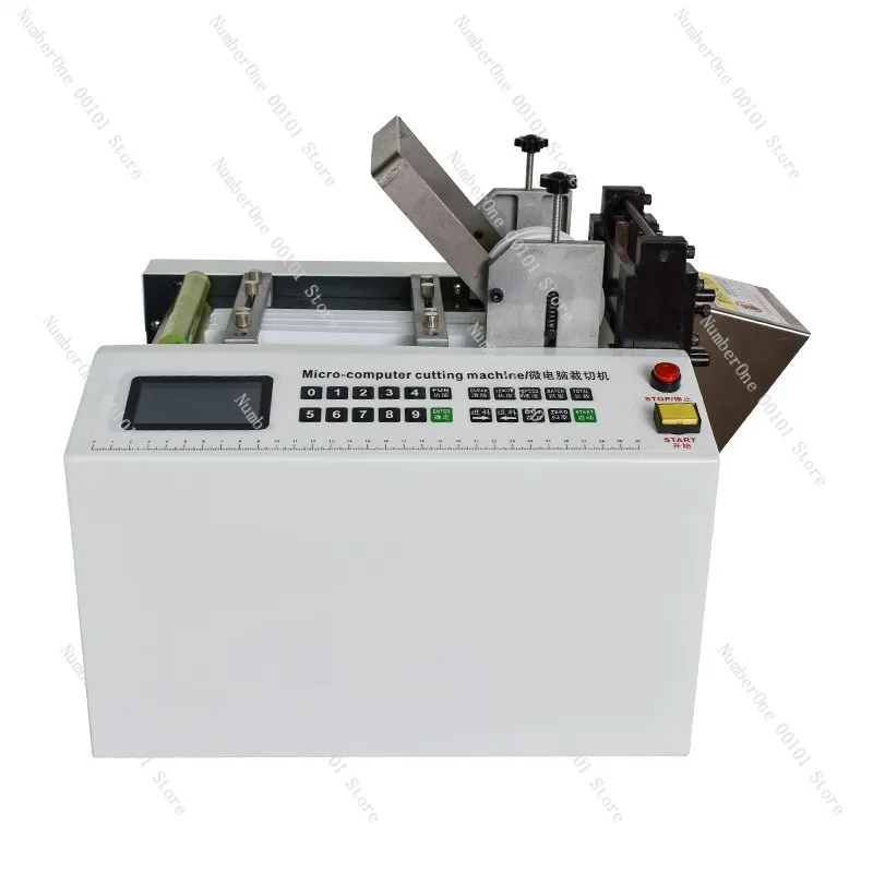Fully Automatic Tube Cutter Heat Shrink Yellow Wax Computer Tube Cutter