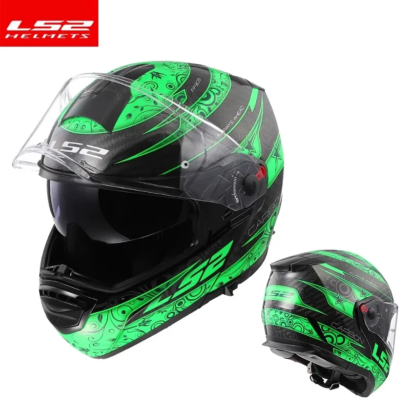 LS2 FF903 Carbon Fiber Off Road Motorcycle Helmet Motocross Helmets Original