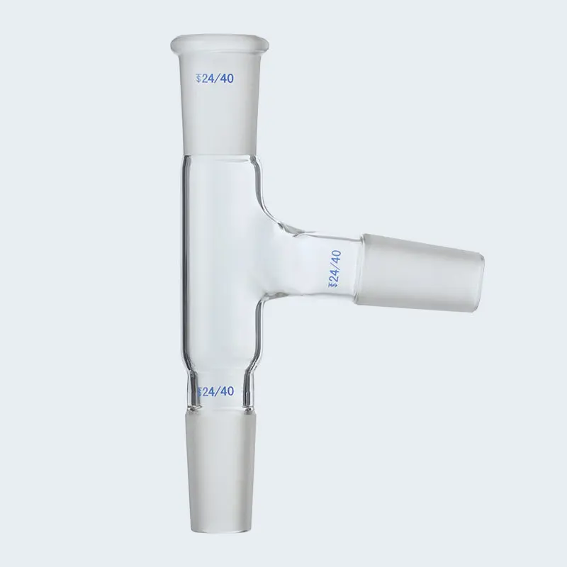 head 75 degree distillation head Kirschner distillation head 14/19/24/29 high borosilicate, thickened and high temperature