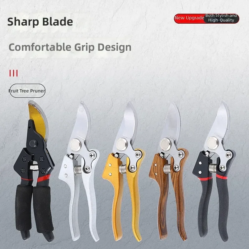 for Pruning Shears Full Set Gardening Shears Garden Elbows Scissors Fruit Picking Shears Spring Hand Tool Scissors