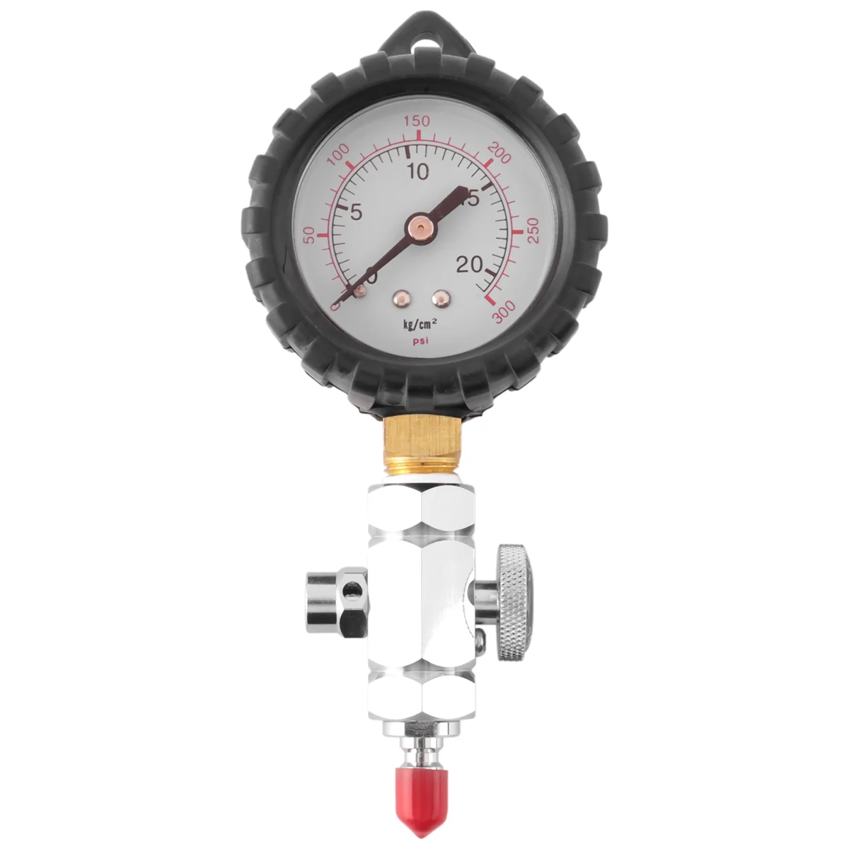 Manómetro de buceo A56XQ para reguladores BCD, analizador de damas, mesa de prueba ajustable con salida de Gas de 300PSI