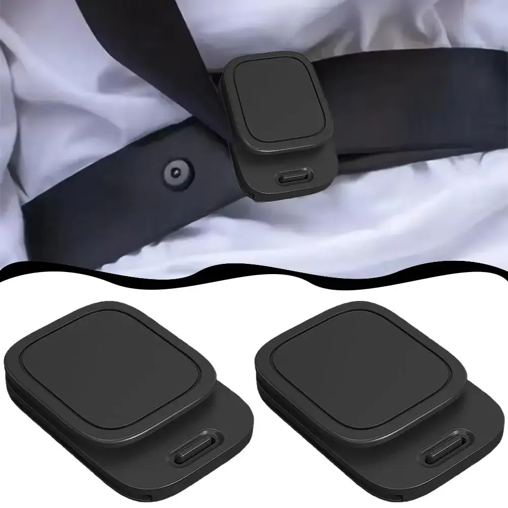 1/2/4PCS Car Seat Belt Adjuster Seat Belt Clamp Shoulder and Neck Seat Belt Locking Clip Protector Comfortable Driving
