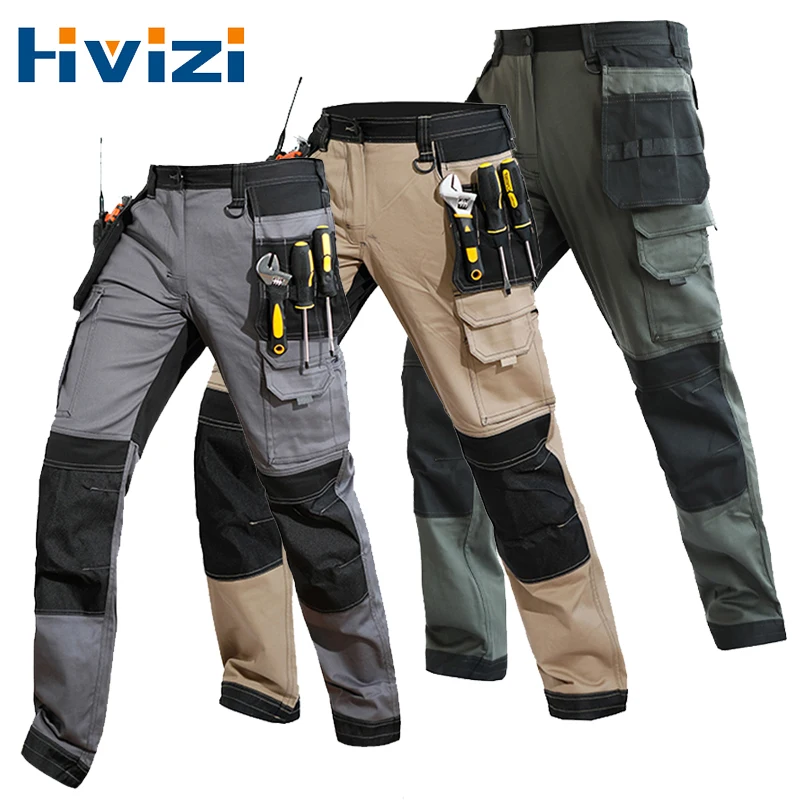 

Multi Pockets Cargo Pants Work Pants for Men Workwear Cargo Trousers Welder Repairman Uniform