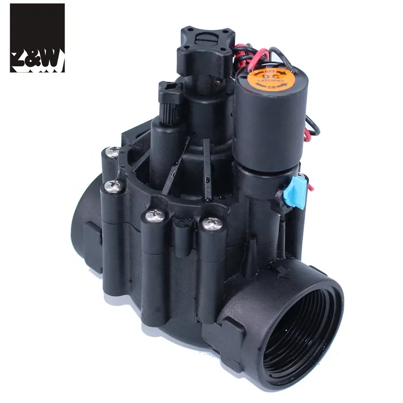 Электромагнитный клапан 151DH 1.5 Inch Solenoid Valve Irrigation Landscape Hydraulic Flow Control Nylon Glass Filled 1-1/2\ Гидравлика — деталь 4