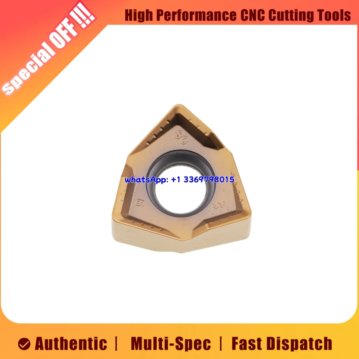 

Original WNGX WNGX08 WNGX0806 08 PNSR-MM PC3600 U-Drill Insert