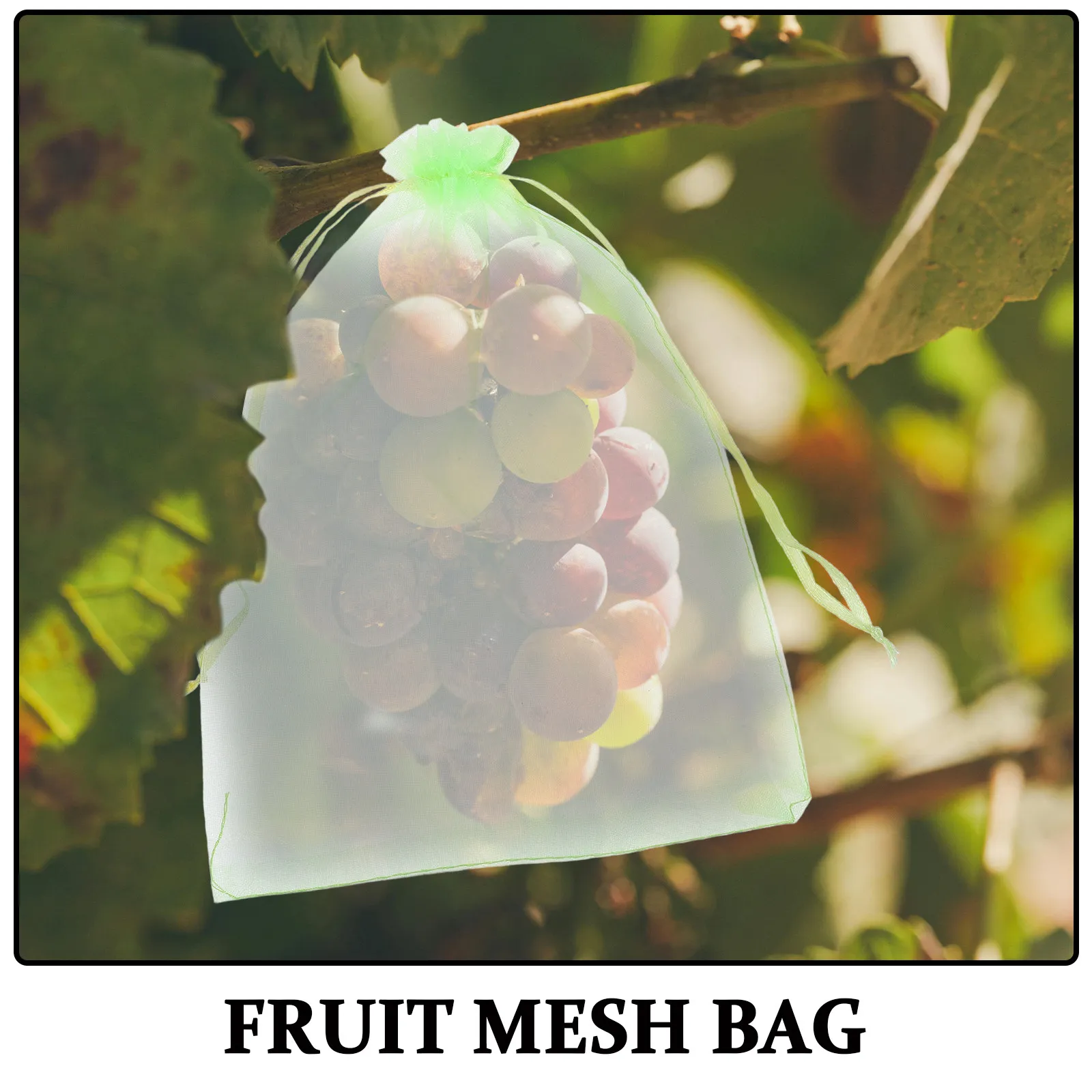 30 pcs Garden Mesh Bird Netting Fruit Anti Halloween Christmas New Year Fruit Bag Fruit Tree Netting Bag