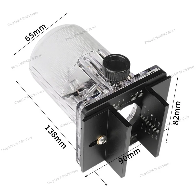 For 2-in-1 Connector Slotting Bracket Woodworking Edge Trimming Machine Frame Invisible Fastener